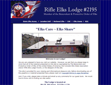 Tablet Screenshot of elks2195.org